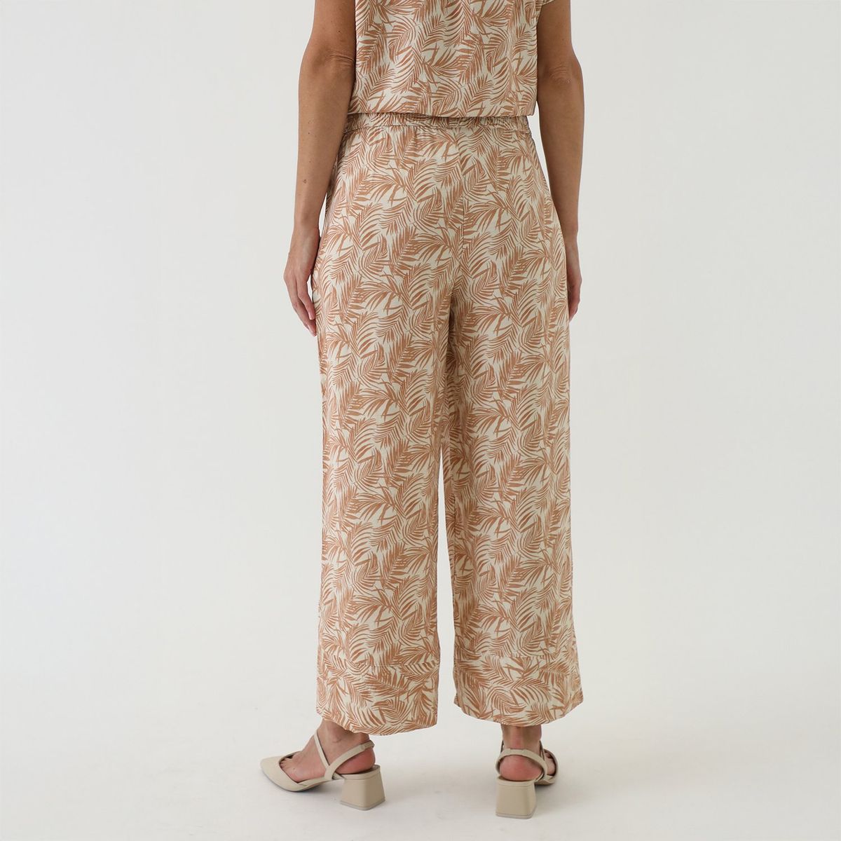 NEWPORT - Pantalón Palazzo Casual Mujer Newport