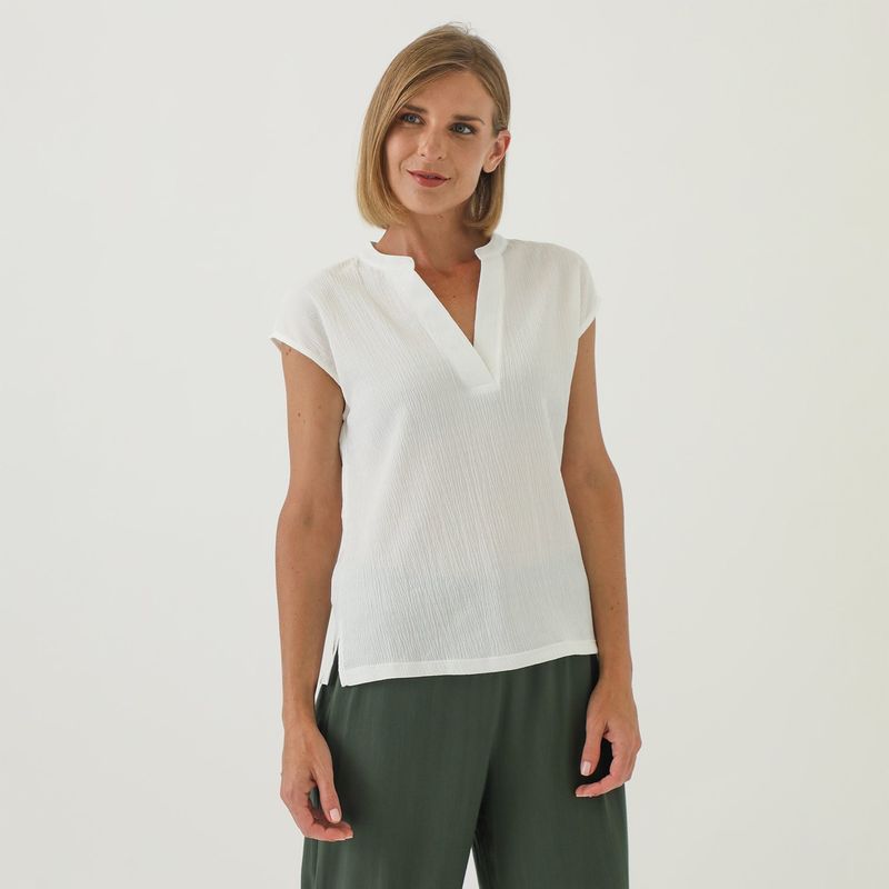 NEWPORT - Polo Sin Mangas Casual Mujer Newport