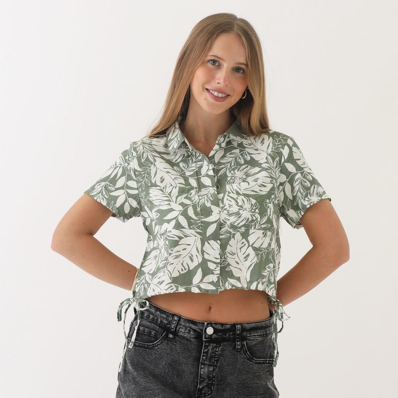 DOO AUSTRALIA - Blusa Manga Corta Casual Mujer Doo Australia