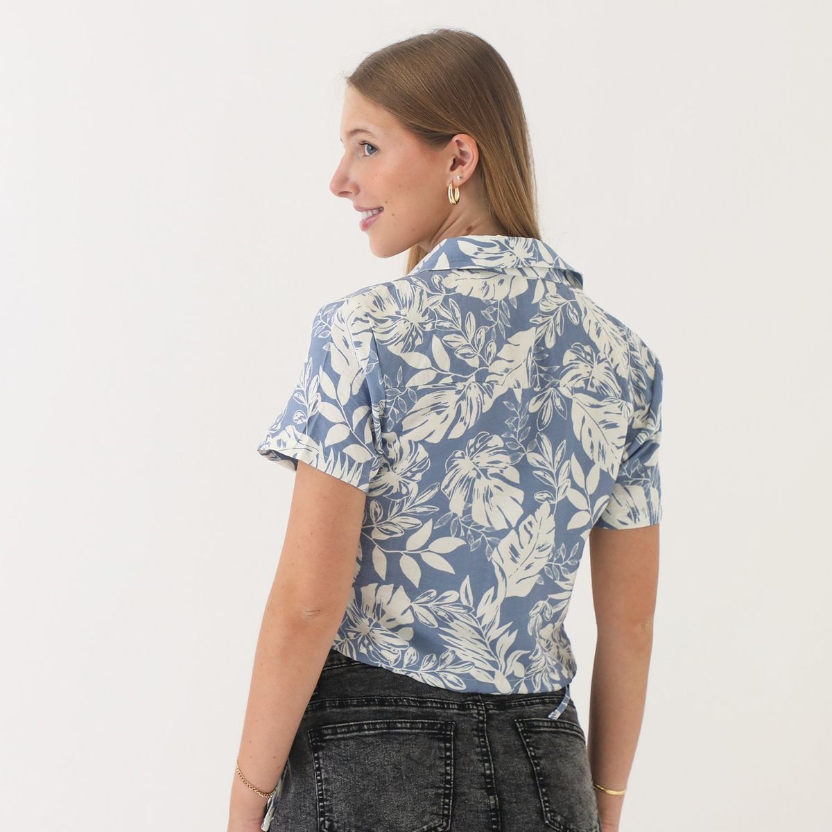 DOO AUSTRALIA - Blusa Manga Corta Casual Mujer Doo Australia