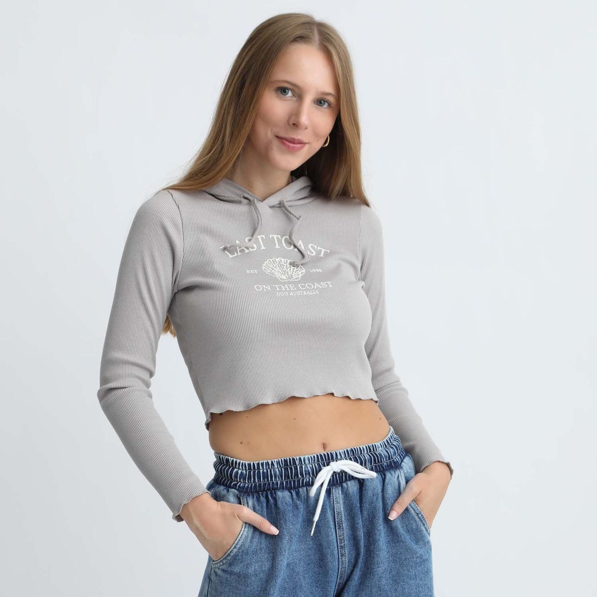 DOO AUSTRALIA - Top Manga Larga Casual Mujer Doo Australia