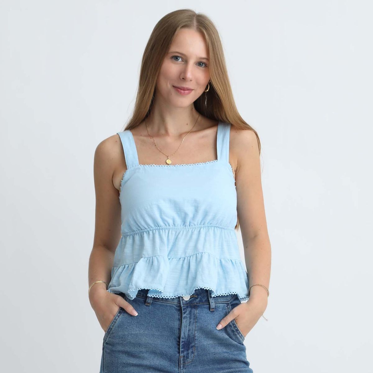 DOO AUSTRALIA - Blusa Sin Mangas Casual Mujer Doo Australia