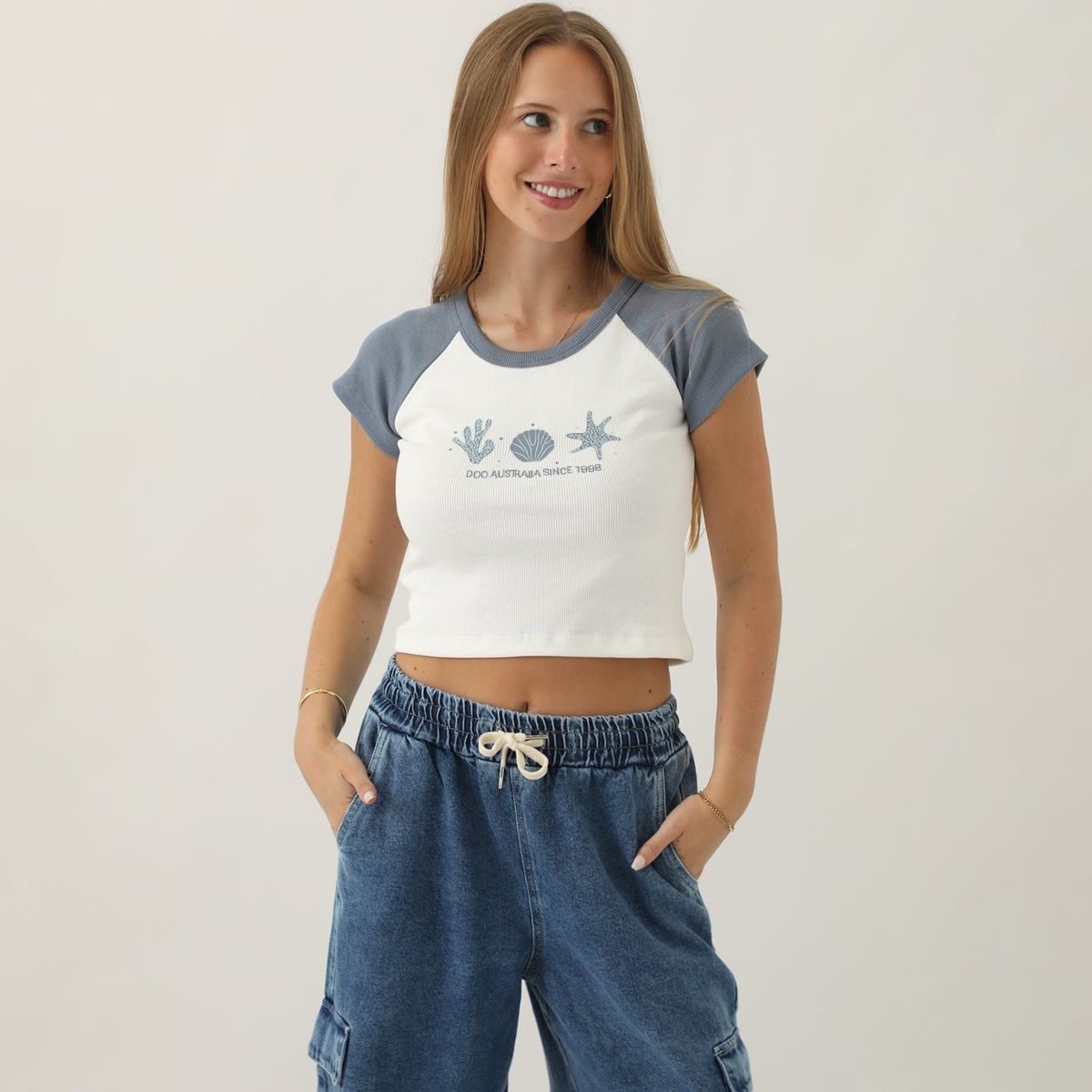 DOO AUSTRALIA - Polo Manga Corta Casual Mujer Doo Australia