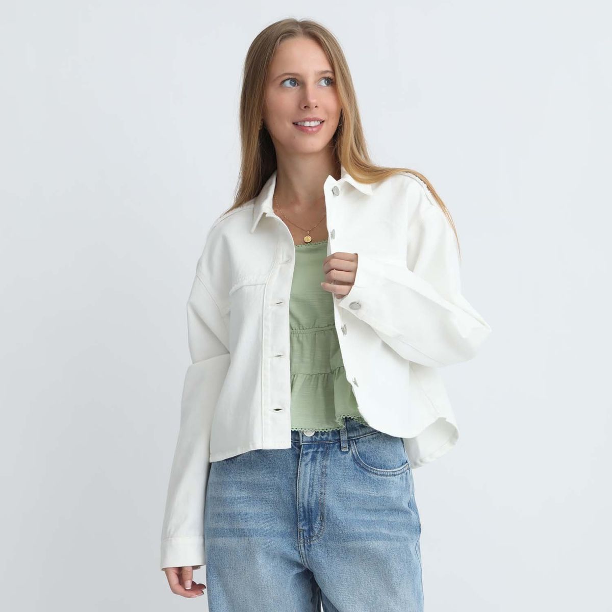 DOO AUSTRALIA - Casaca Oversize 100% Algodón Mujer Doo Australia