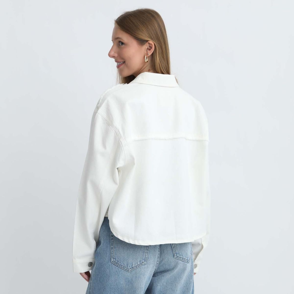 DOO AUSTRALIA - Casaca Oversize 100% Algodón Mujer Doo Australia