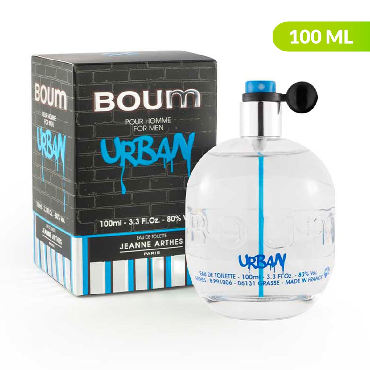 JEANNE ARTHES - Boum Urban Edt 100 Ml Hombre