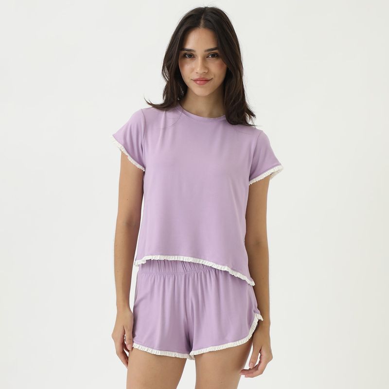 SYBILLA - Pijama Sybilla Lila