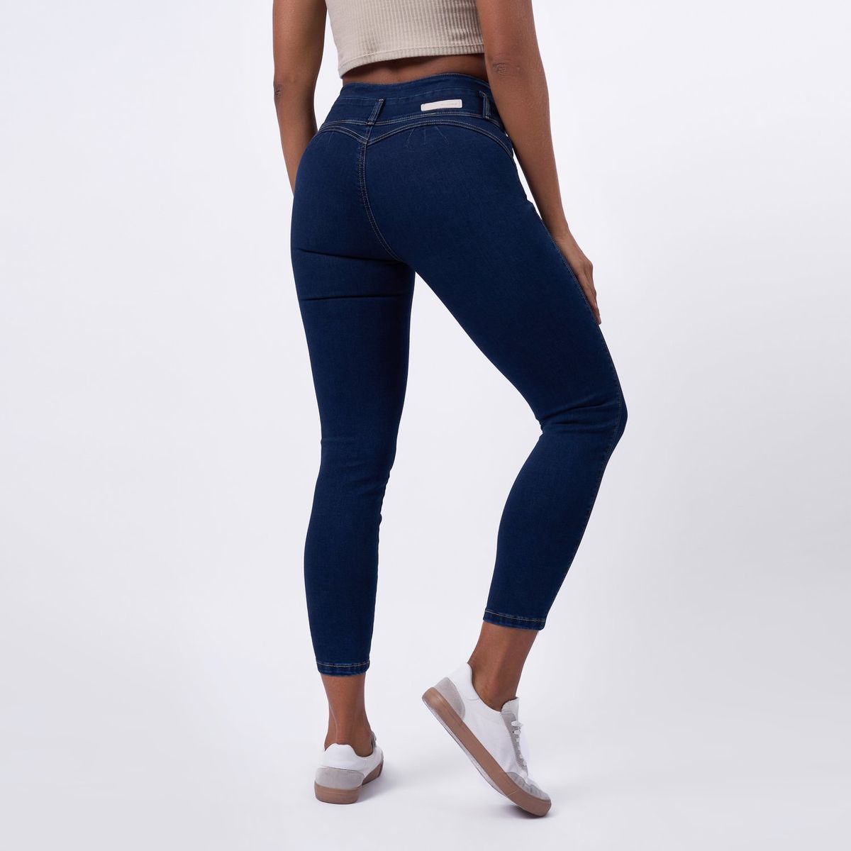 TAYSSIR - Jean Skinny Tiro Alto Mujer Tayssir.