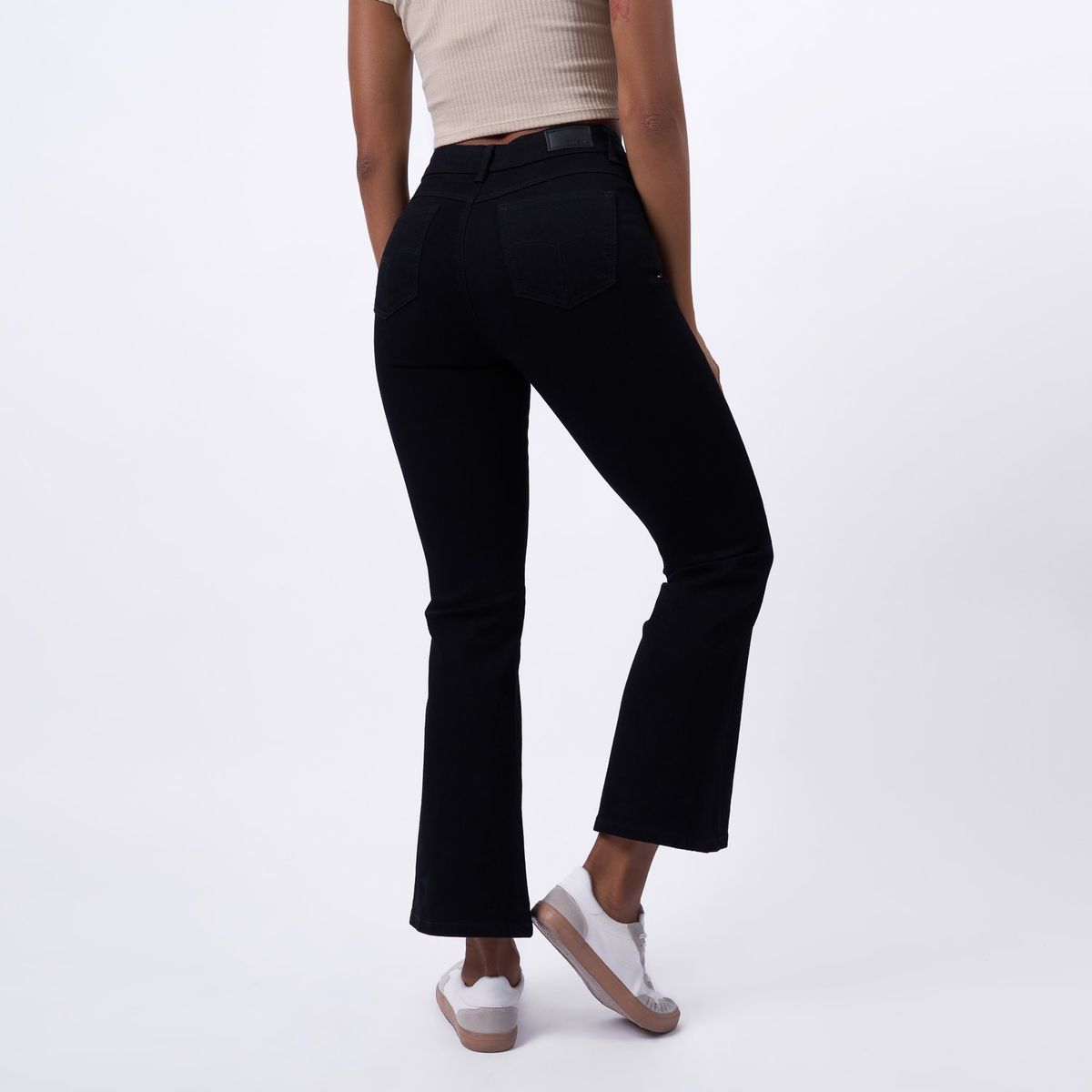 TAYSSIR - Jean Flare Tiro Alto Mujer Tayssir