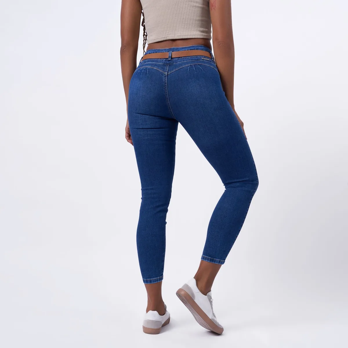TAYSSIR - Jean Skinny Algodón Mujer Tayssir