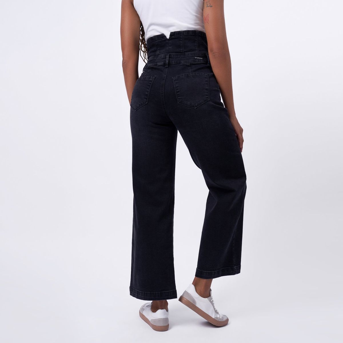 TAYSSIR - Jean Wide Algodón Mujer Tayssir