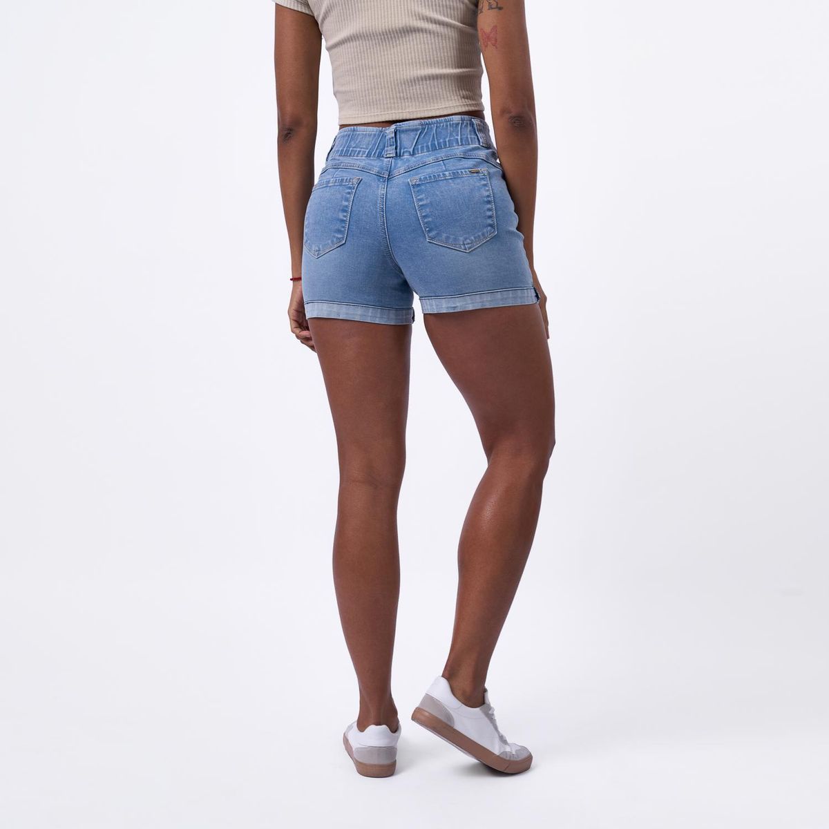 TAYSSIR - Short Algodón Casual Mujer Tayssir