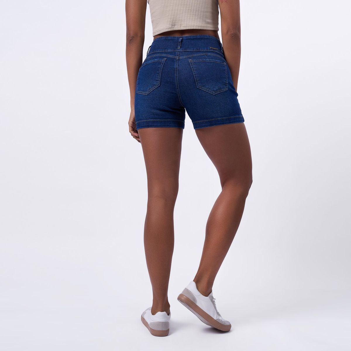 TAYSSIR - Bermuda Algodón Casual Mujer Tayssir