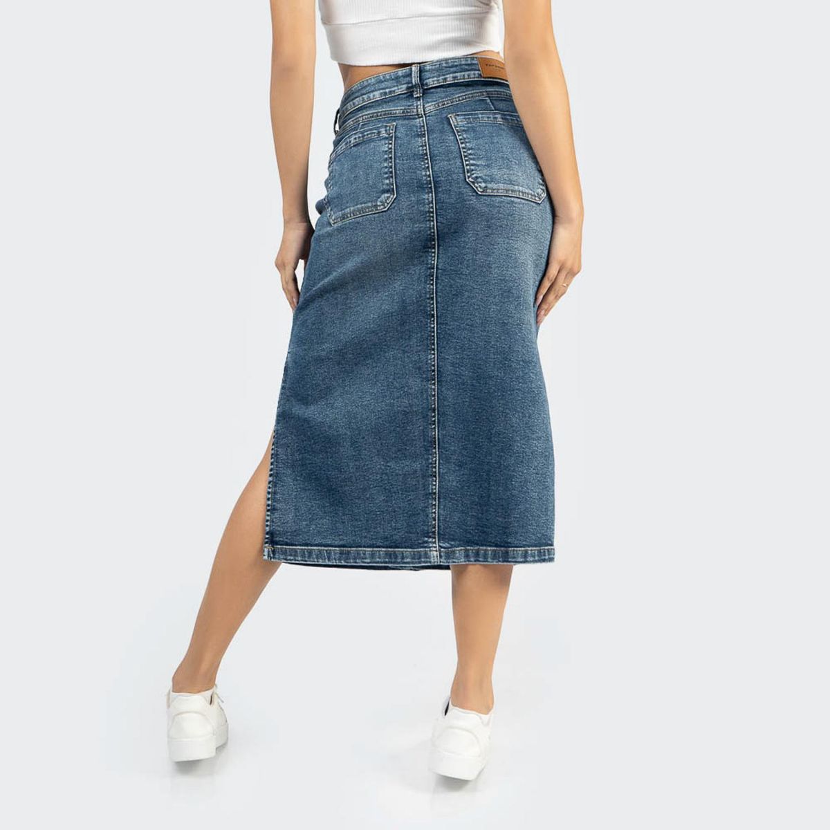 TAYSSIR - Falda Larga Algodón Mujer Tayssir