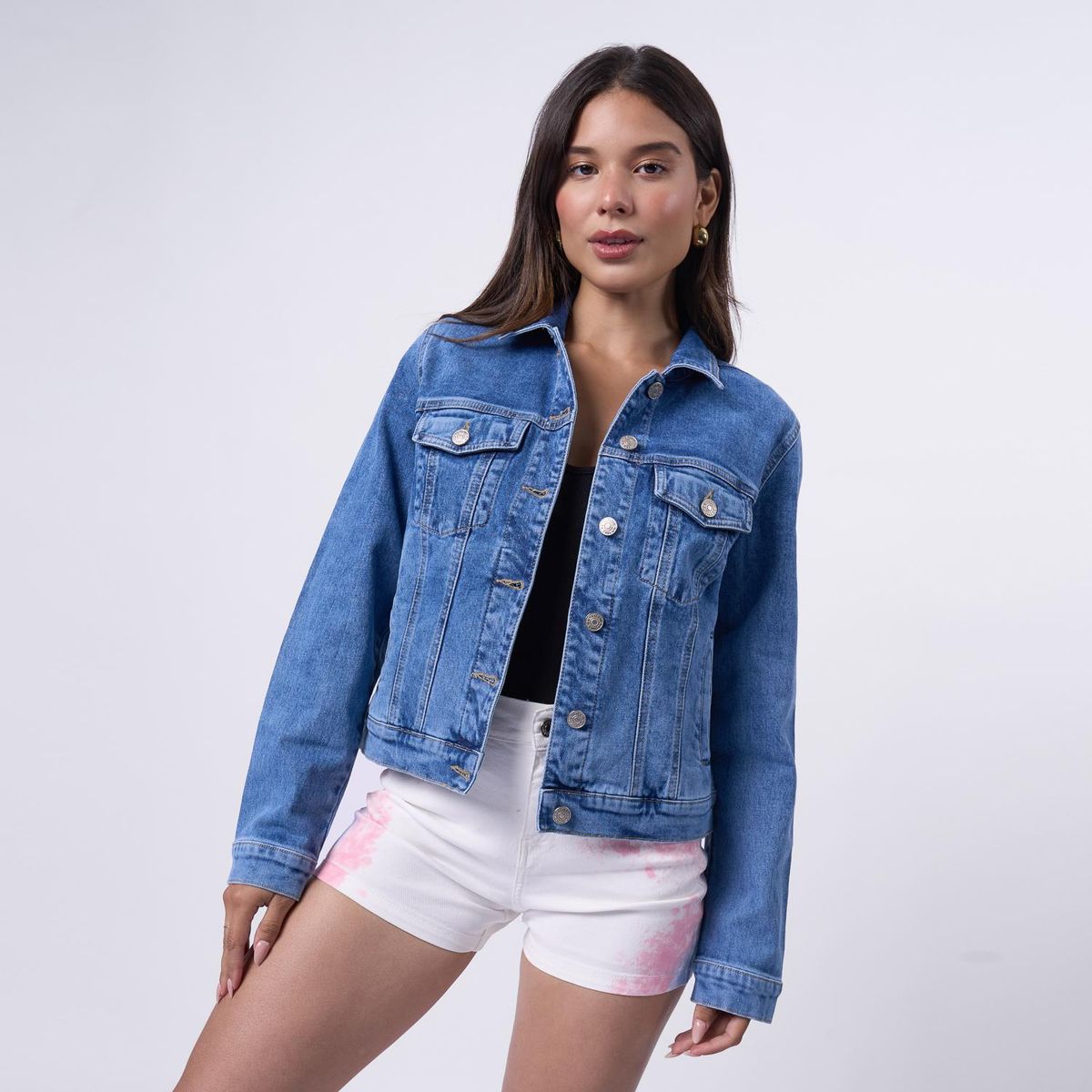 TAYSSIR - Casaca Denim Mujer Tayssir
