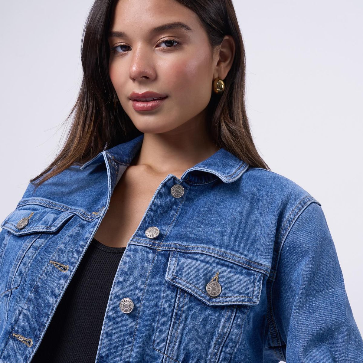 TAYSSIR - Casaca Denim Mujer Tayssir