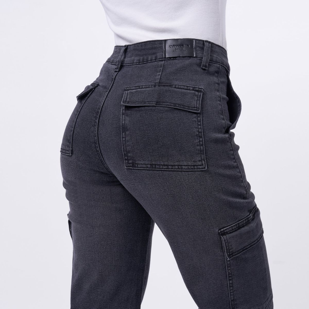 TAYSSIR - Jean Wide Algodón Mujer Tayssir