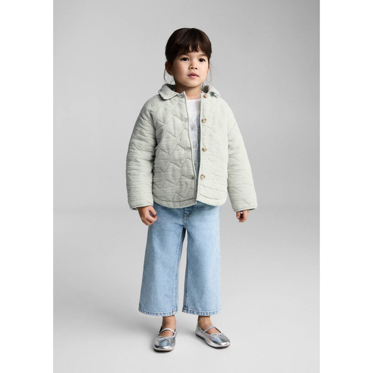 MANGO KIDS - Casaca Bebé Niña Algodón Mango Kids