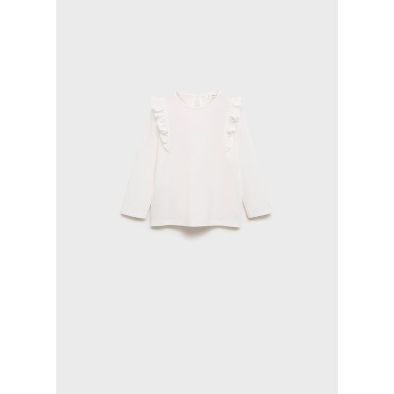 MANGO KIDS - Polo Bebé Niña Manga Larga Algodón Mango Kids