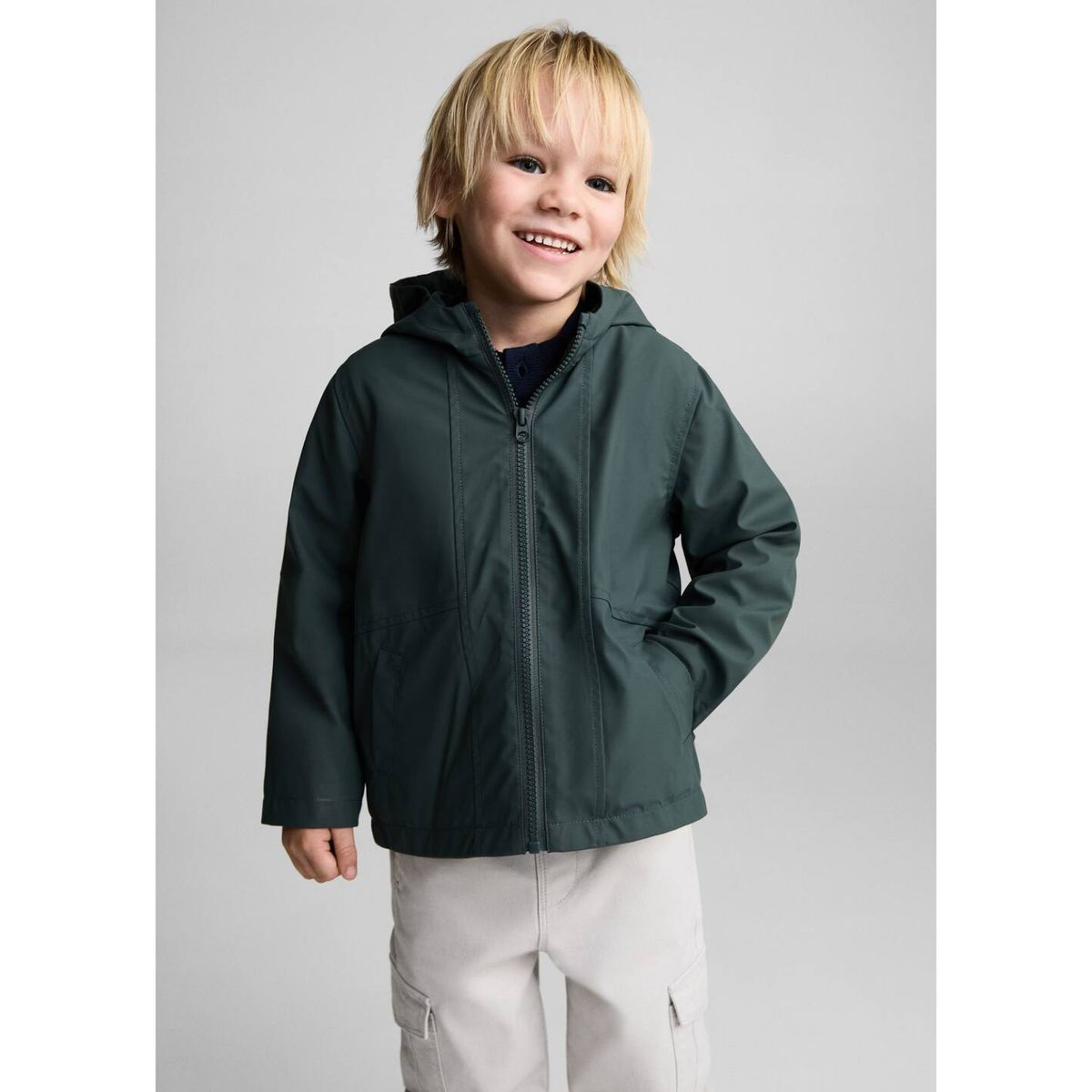 MANGO KIDS - Casaca Bebé Niño Mango Kids