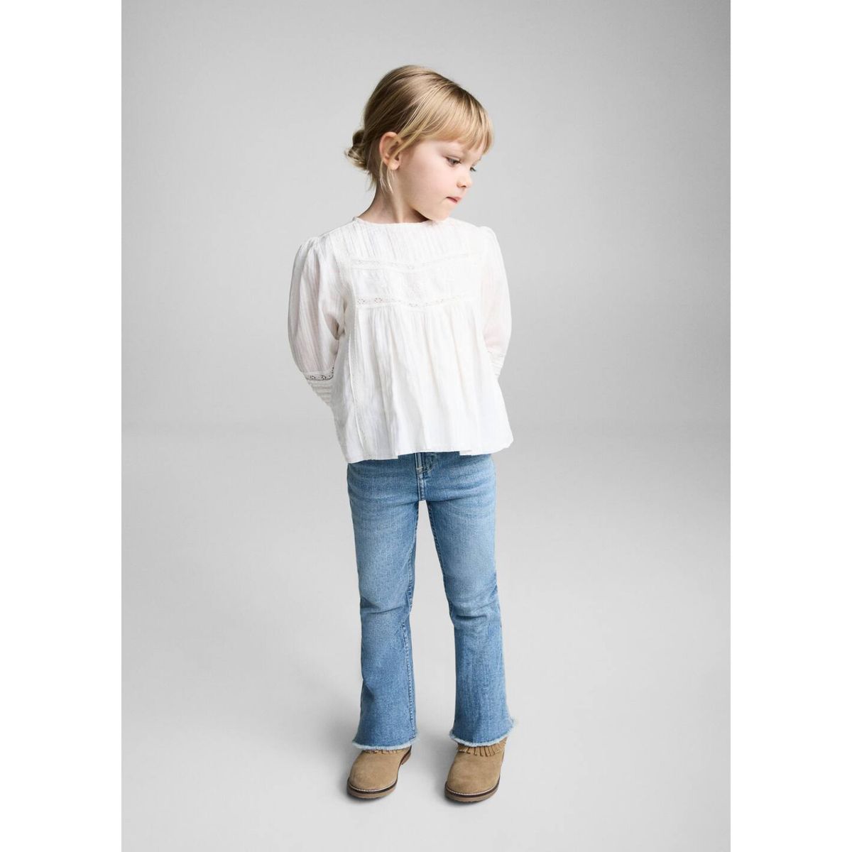 MANGO KIDS - Jean Bebé Niña Algodón Mango Kids