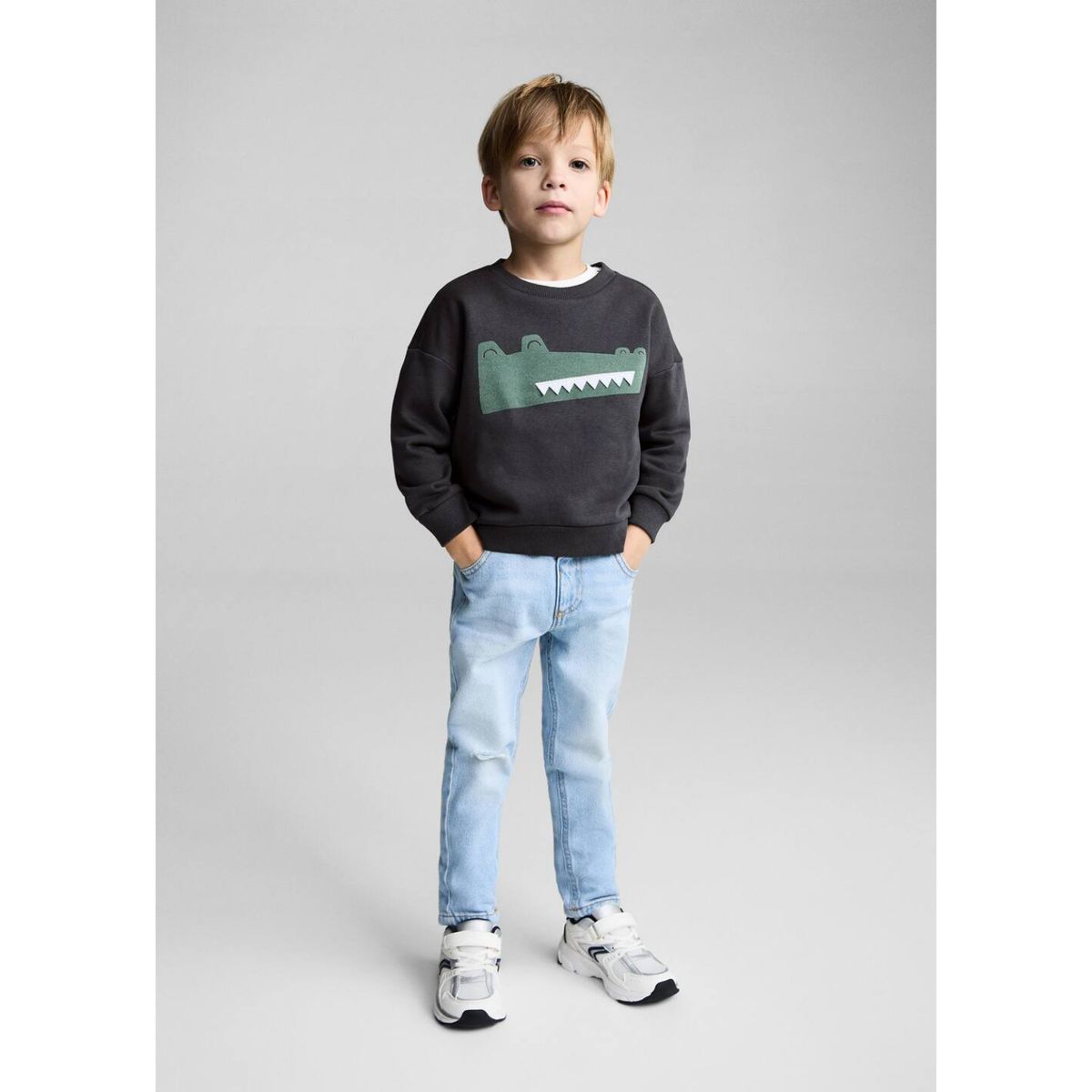 MANGO KIDS - Polera Bebé Niño Algodón Mango Kids