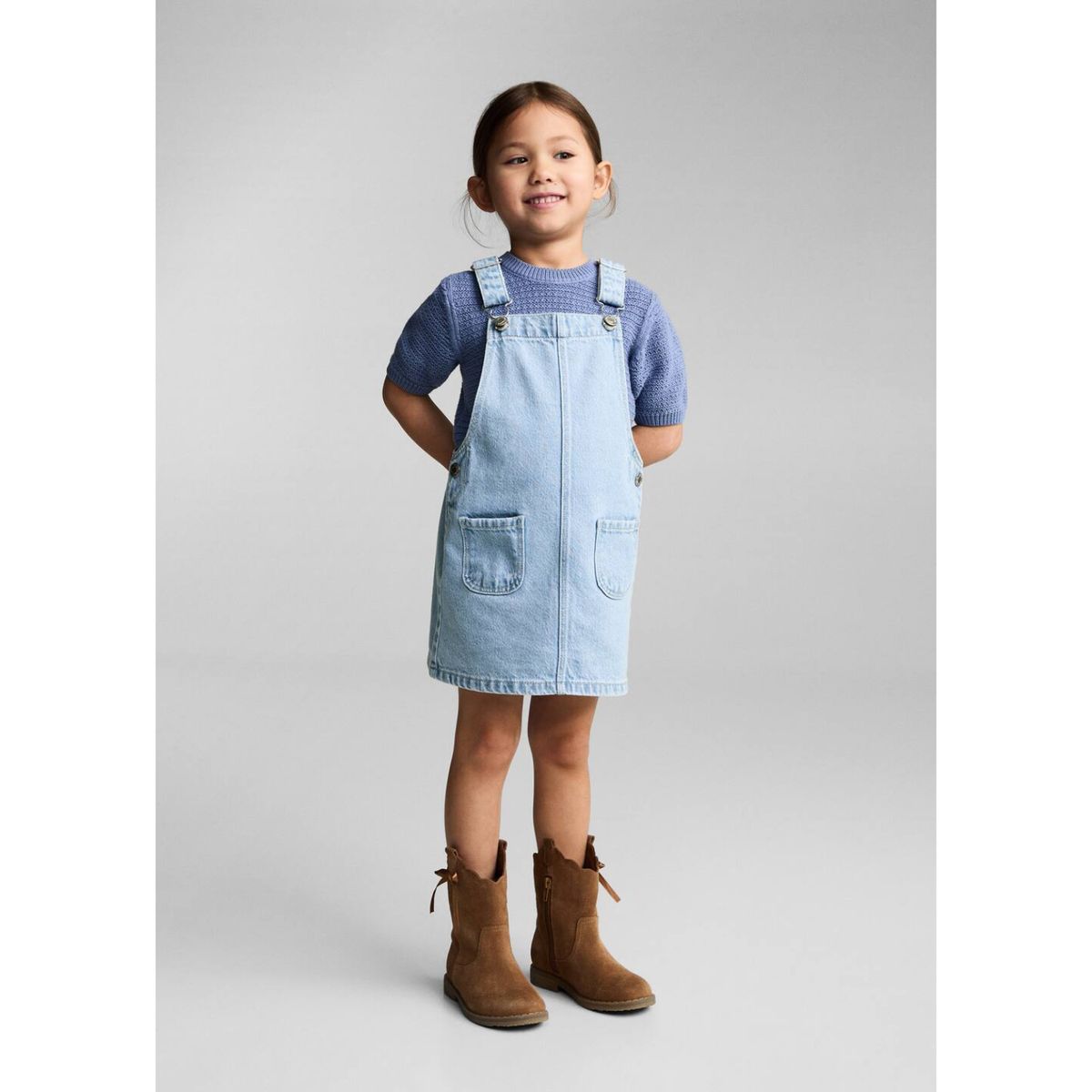 MANGO KIDS - Vestido Bebé Niña Algodón Mango Kids