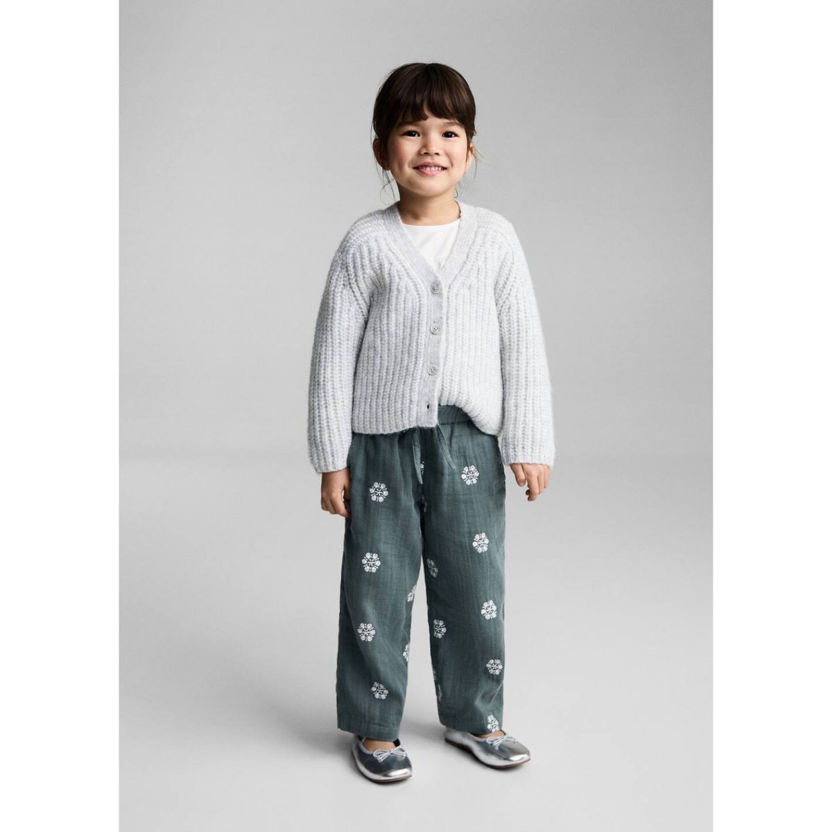 MANGO KIDS - Pantalón Bebé Niña Algodón Mango Kids