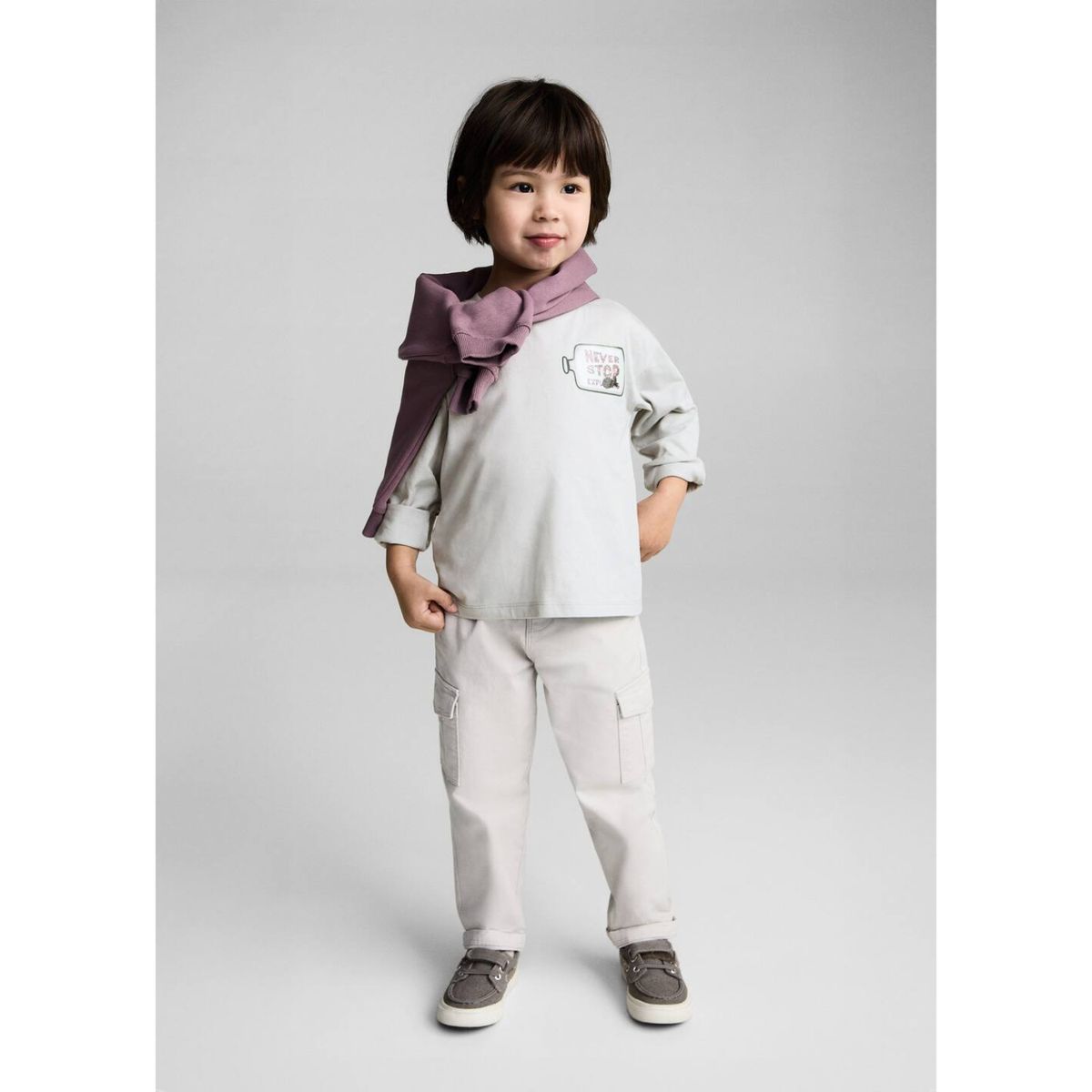 MANGO KIDS - Polo Bebé Niño Manga Larga Algodón Mango Kids