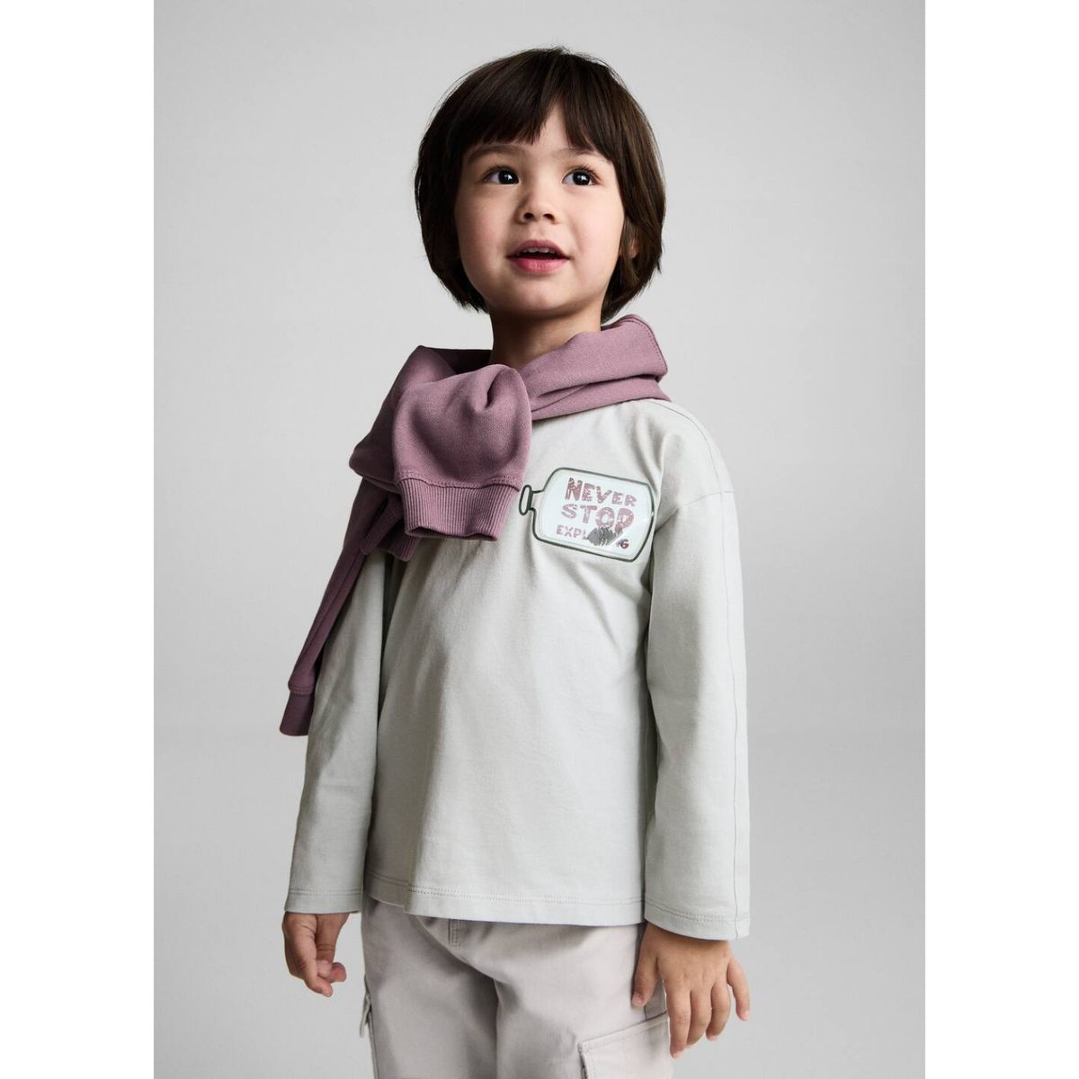 MANGO KIDS - Polo Bebé Niño Manga Larga Algodón Mango Kids