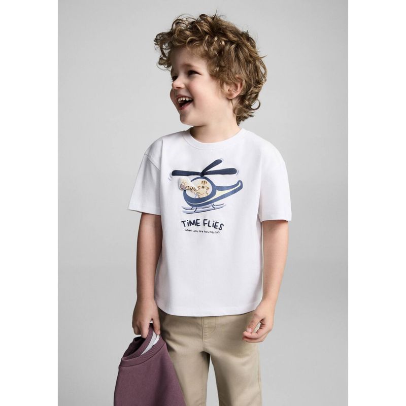 MANGO KIDS - Polo Bebé Niño Manga Corta Algodón Mango Kids