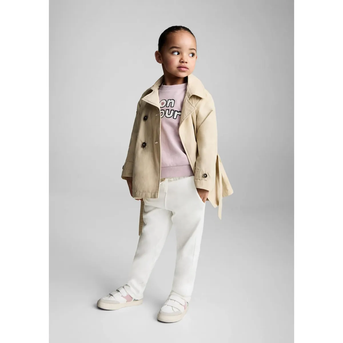 MANGO KIDS - Pantalón Bebé Niña Algodón Mango Kids