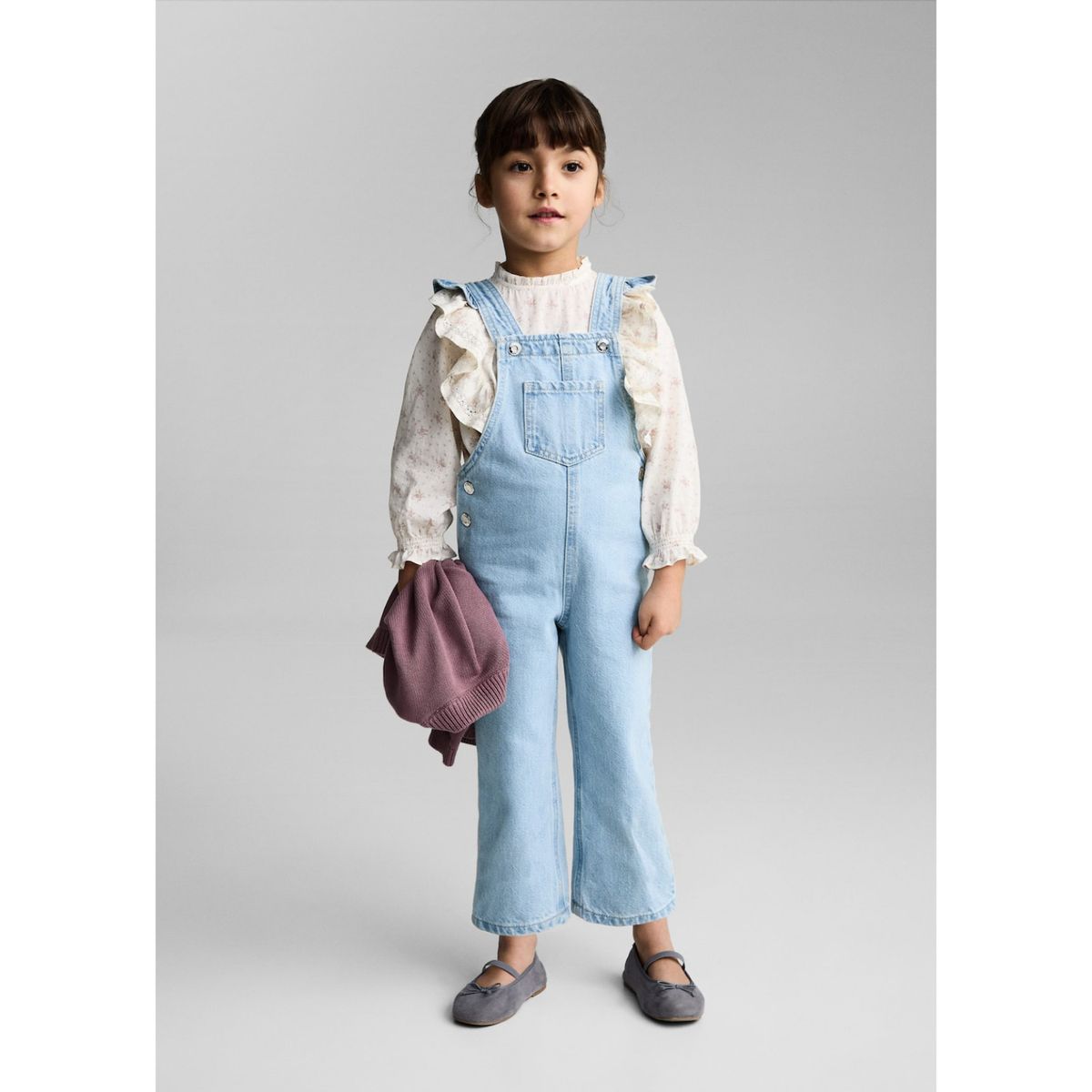 MANGO KIDS - Overol Bebé Niña Algodón Mango Kids