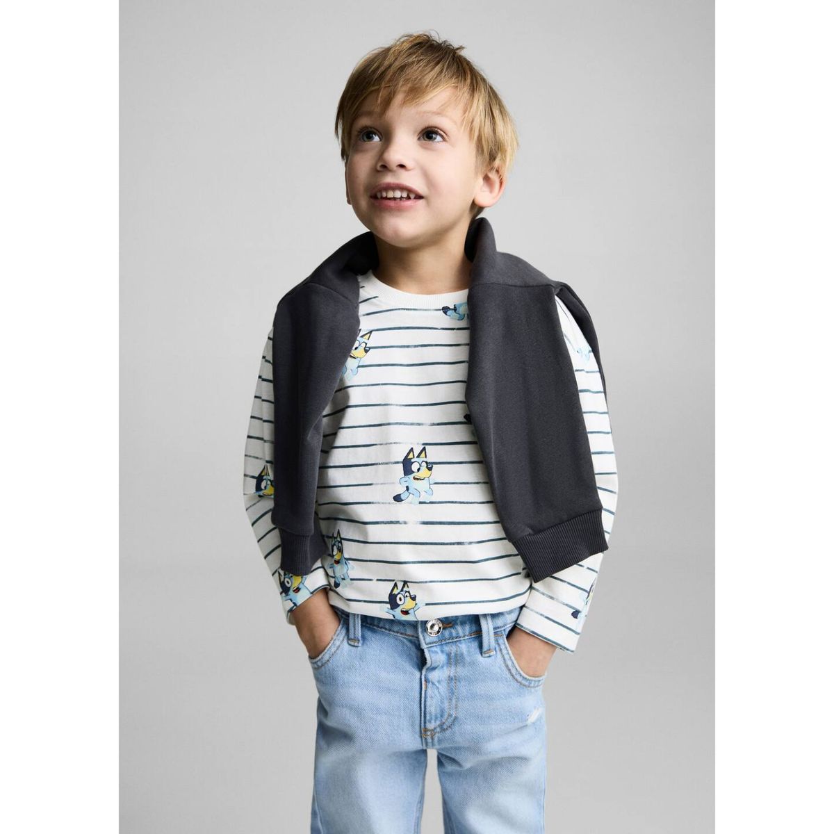 MANGO KIDS - Polo Bebé Niño Manga Larga Algodón Mango Kids