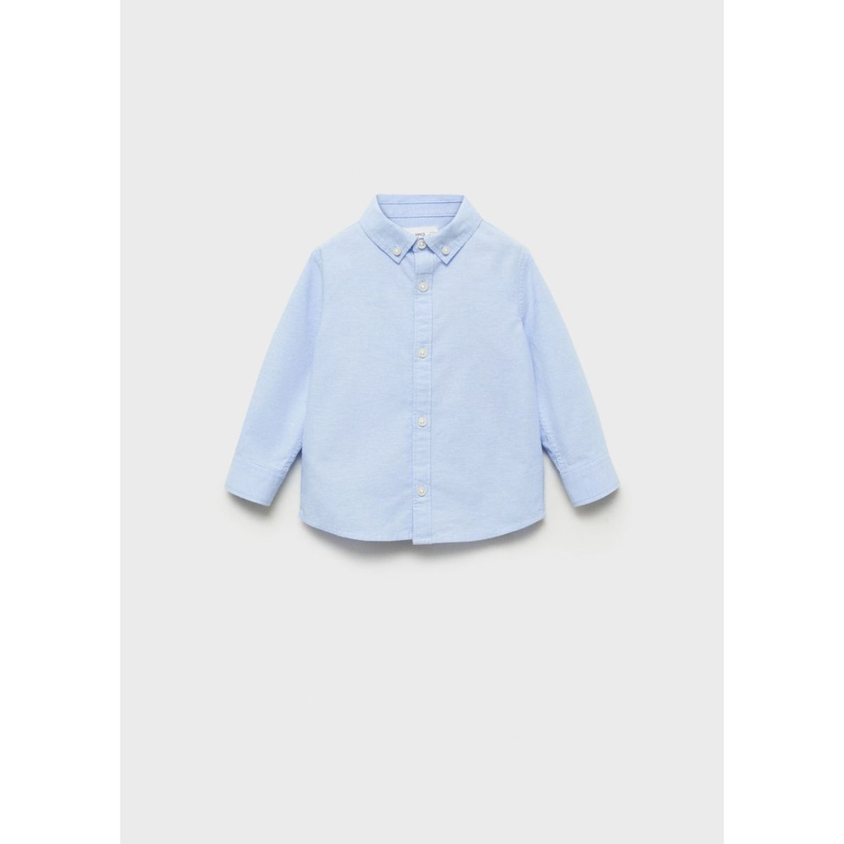 MANGO KIDS - Camisa Bebé Niño Manga Larga Algodón Mango Kids