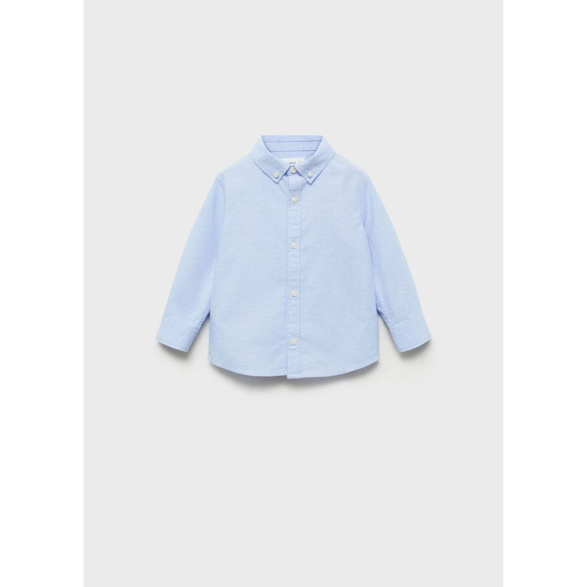 MANGO KIDS - Camisa Bebé Niño Manga Larga Algodón Mango Kids