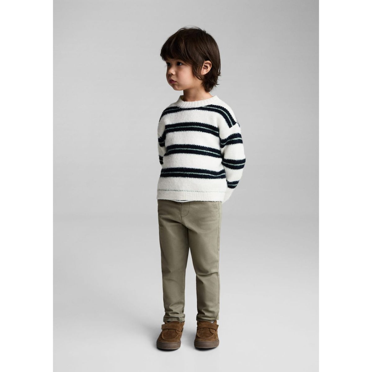 MANGO KIDS - Pantalón Bebé Niño Algodón Mango Kids