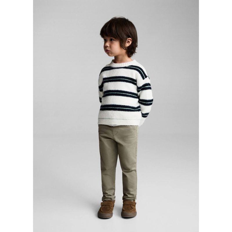 MANGO KIDS - Pantalón Bebé Niño Algodón Mango Kids
