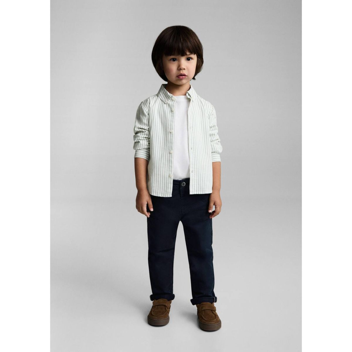 MANGO KIDS - Pantalón Bebé Niño Algodón Mango Kids
