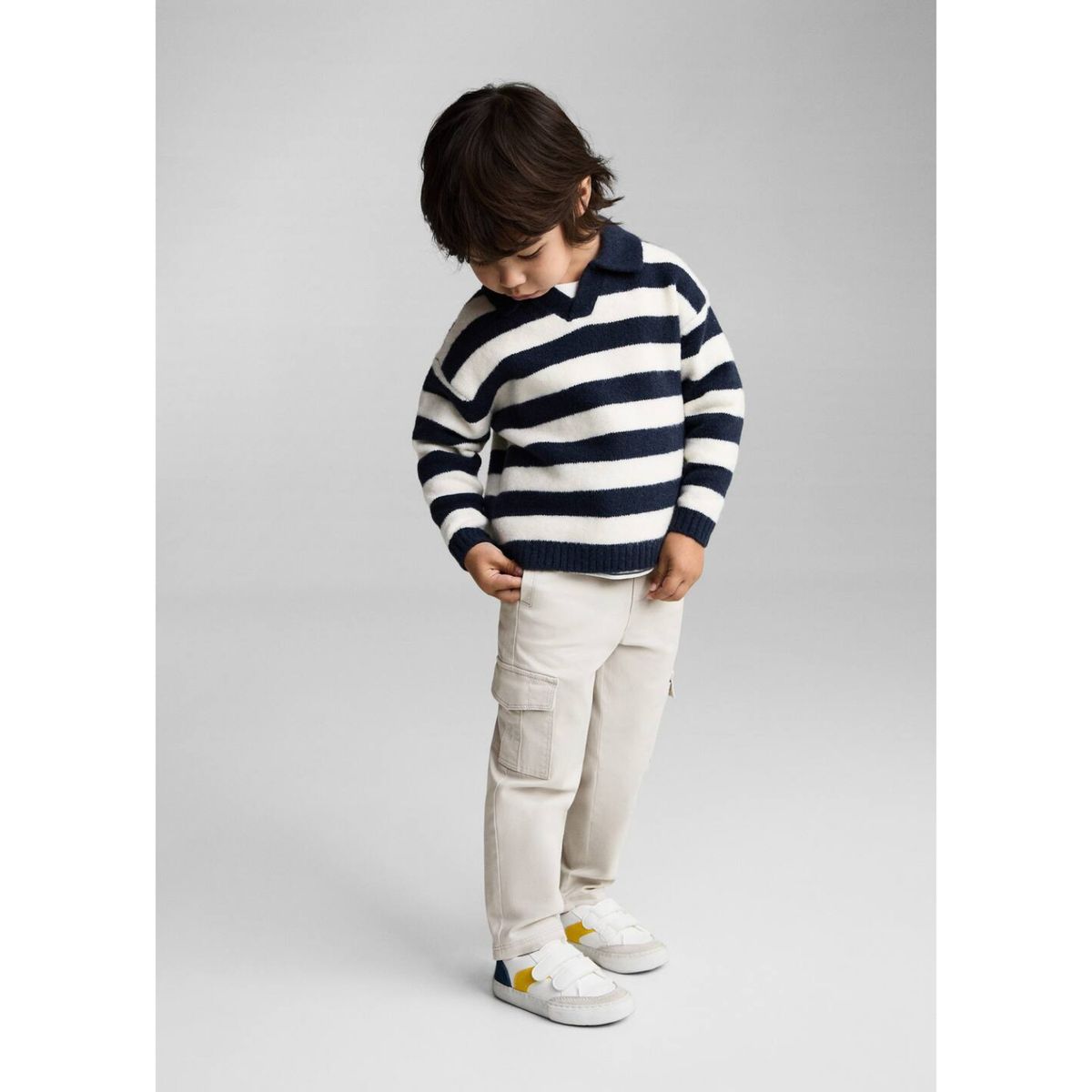 MANGO KIDS - Pantalón Bebé Niño Algodón Mango Kids
