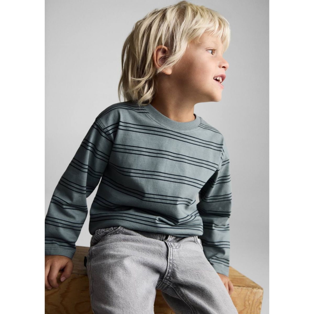 MANGO KIDS - Polo Bebé Niño Manga Larga Algodón Mango Kids