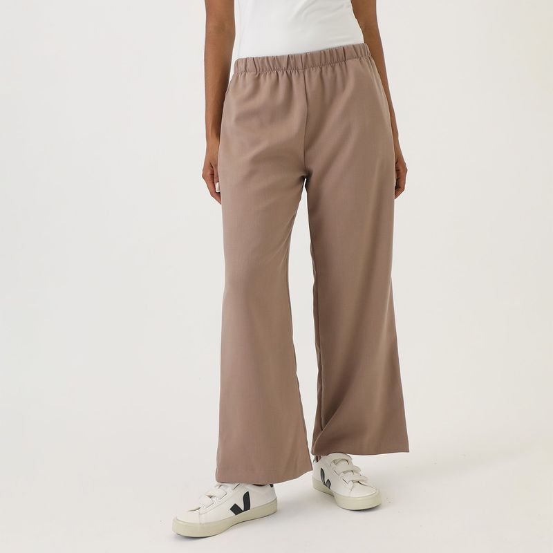 UNIVERSITY CLUB - Pantalón Palazzo Casual Mujer University Club