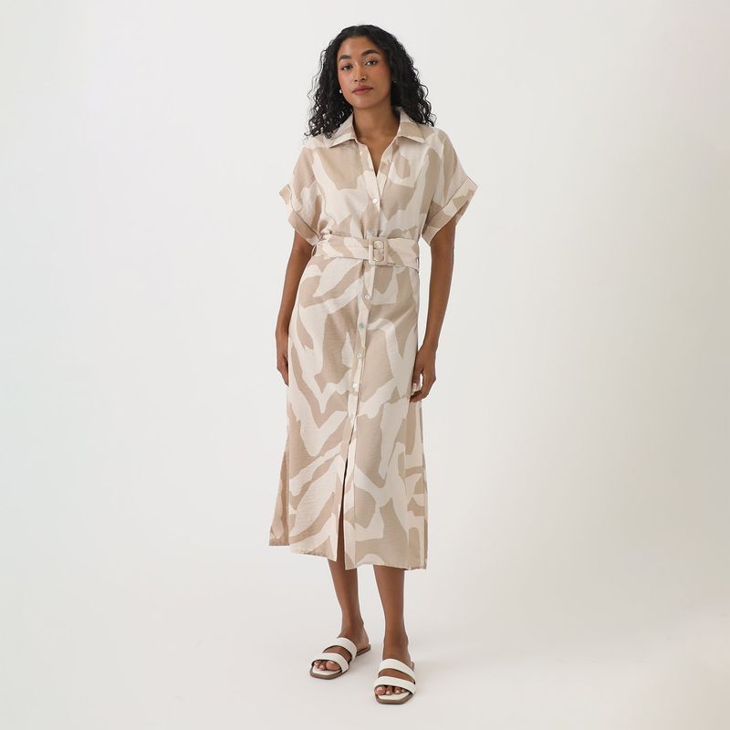 UNIVERSITY CLUB - Vestido Largo Casual Mujer University Club