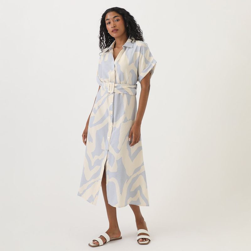 UNIVERSITY CLUB - Vestido Largo Casual Mujer University Club