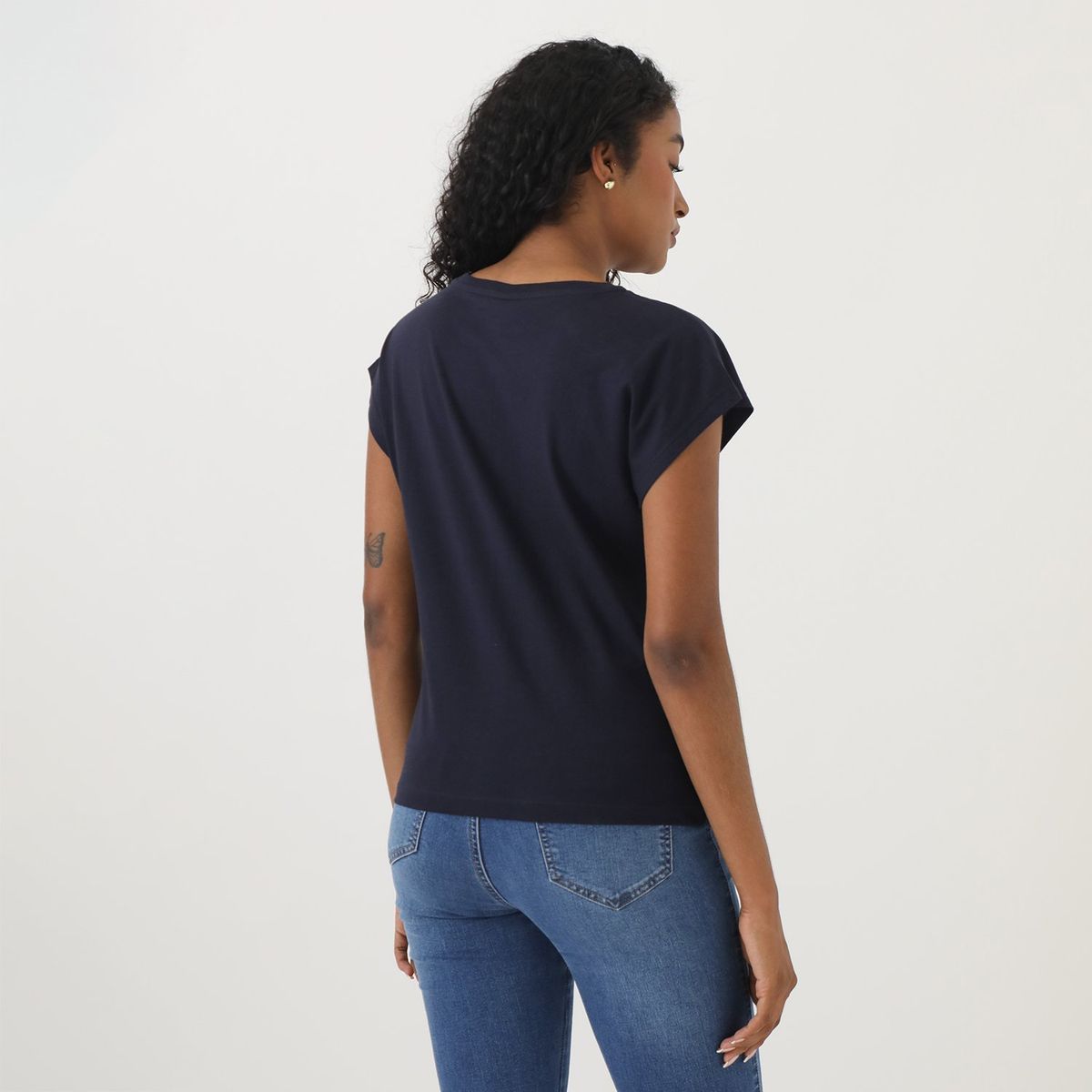 ELLE - Polo Sin Mangas 100% Algodón Mujer Elle