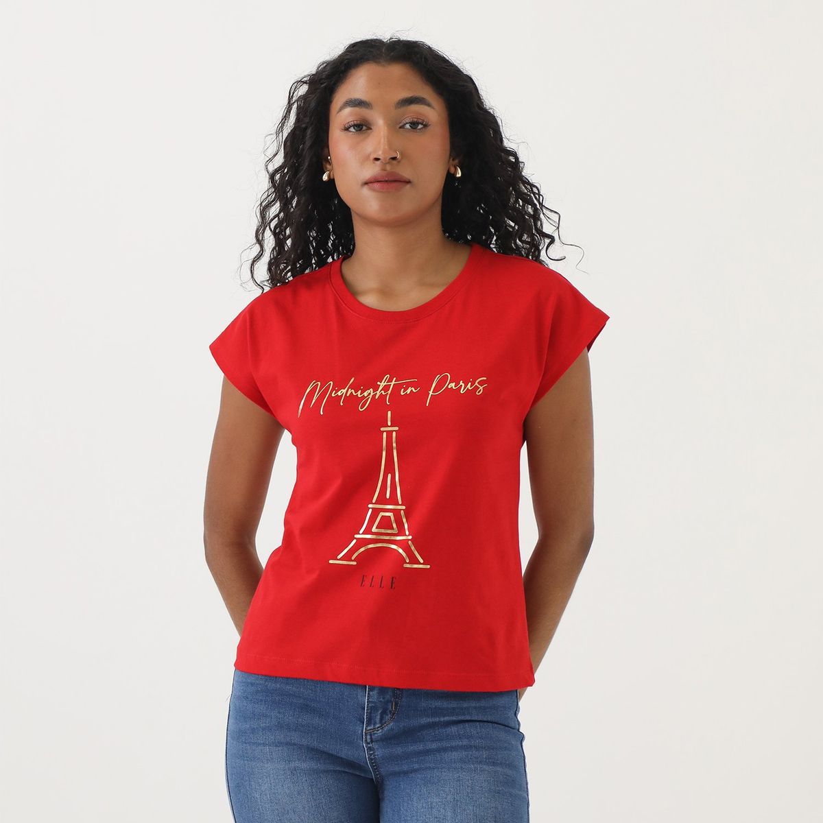 ELLE - Polo Sin Mangas 100% Algodón Mujer Elle