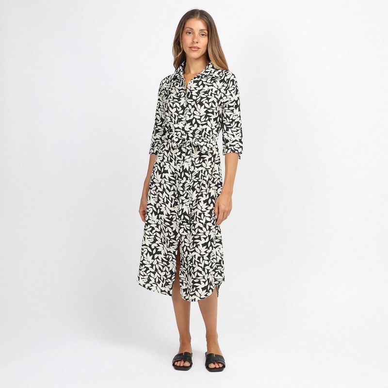 ELLE - Vestido Largo Casual Mujer Elle