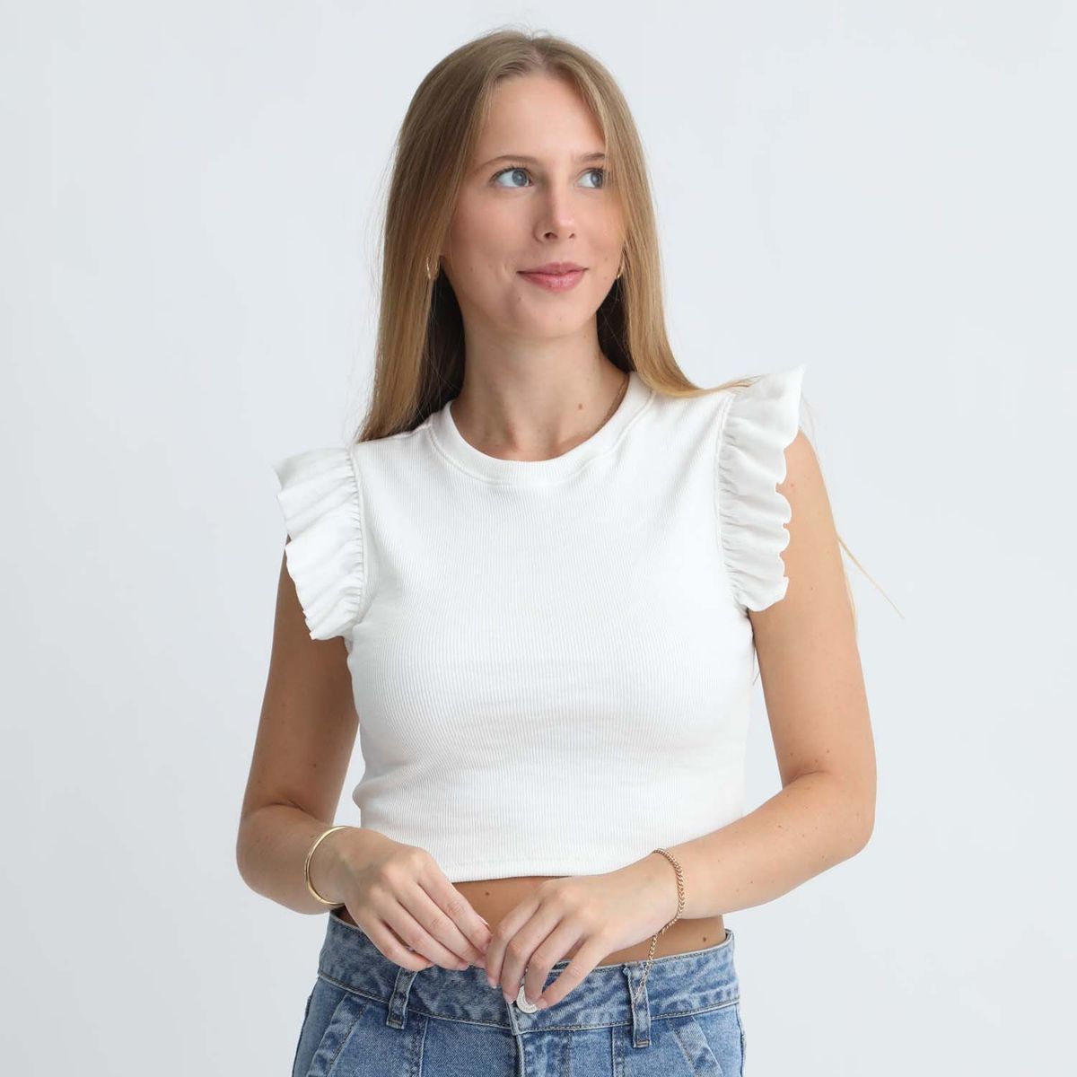 AMERICAN ABBEY - Polo Manga Corta Casual Mujer American Abbey