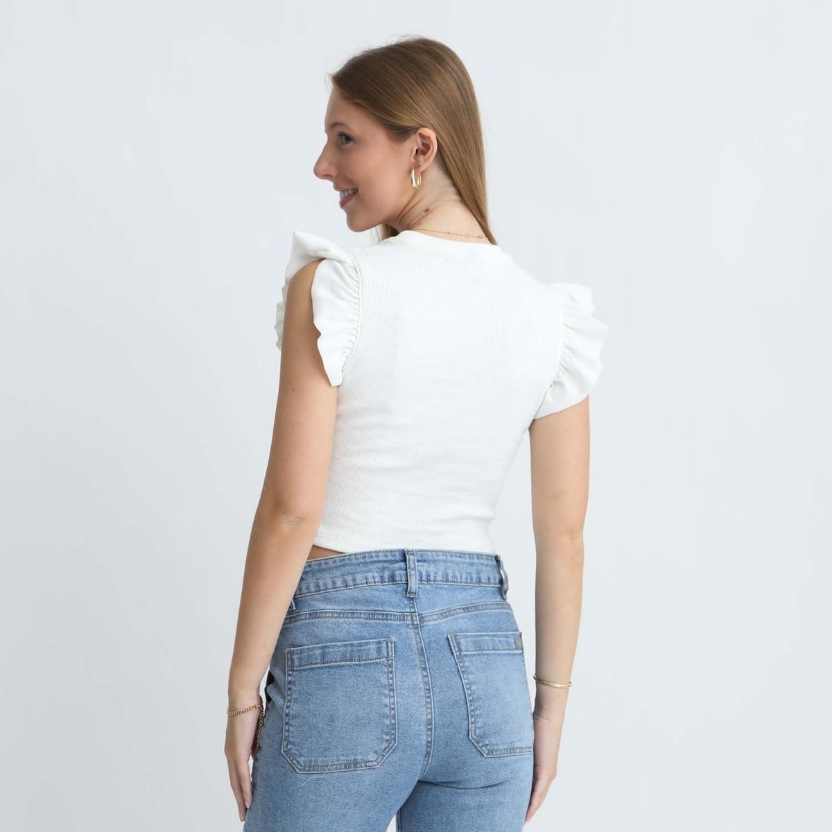 AMERICAN ABBEY - Polo Manga Corta Casual Mujer American Abbey