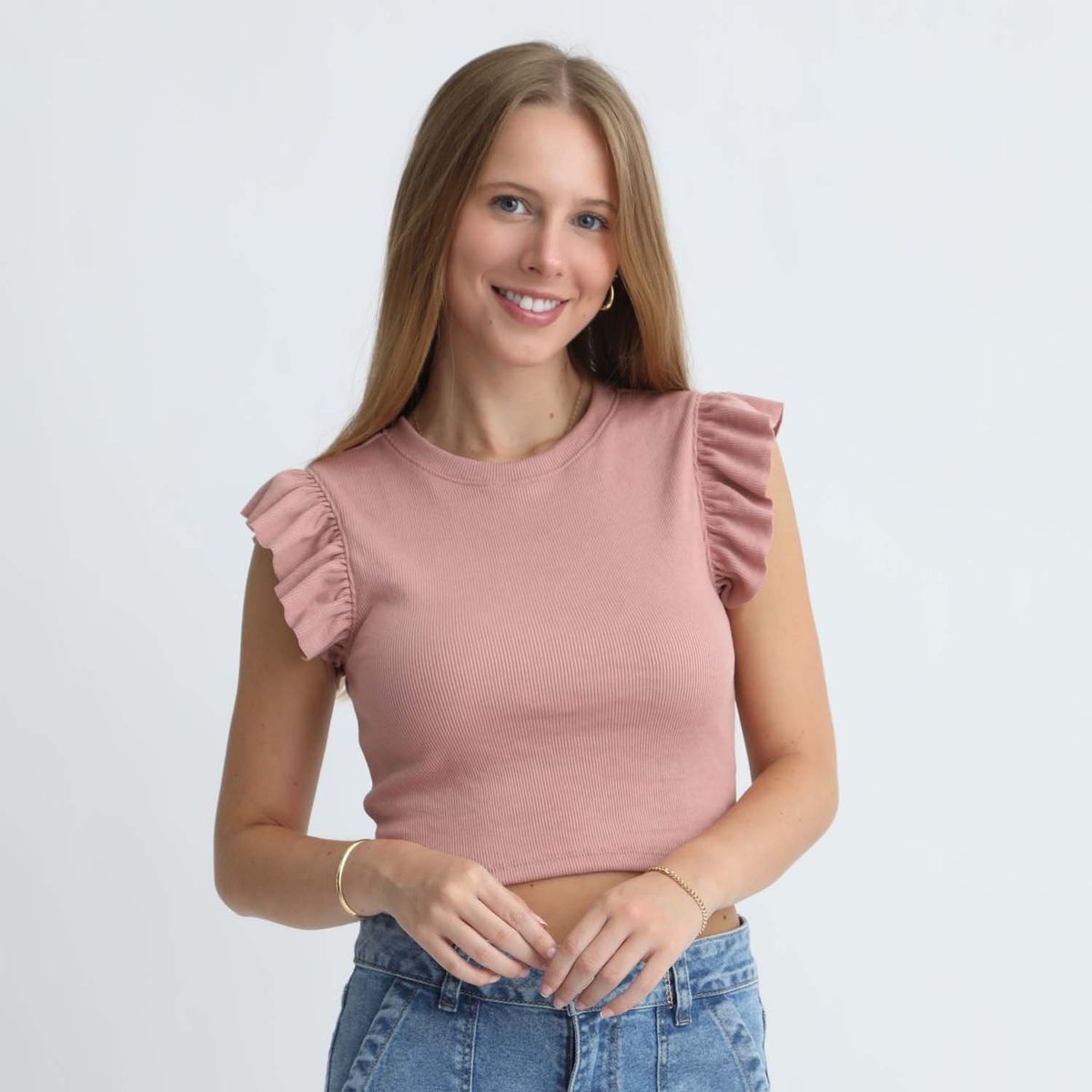 AMERICAN ABBEY - Polo Manga Corta Casual Mujer American Abbey